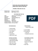 Struktur Organisasi PMR 22 23