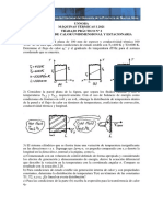 Conducción de calor unidimensional y estacionaria en pared plana y sistemas cilíndricos