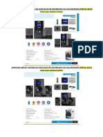 Sistema de Audio 2.1 - Micronics