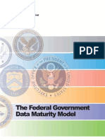 Federal Government Data Maturity Model