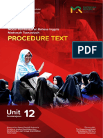 Unit Pembelajaran 12 Procedure Text - 03-12-2022