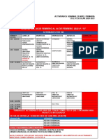 Actividades Semanales Nivel Primaria