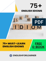 75 - English Idioms All English