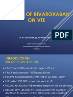 Rivaroxaban For VTE