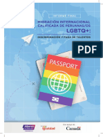 Migracion Calificada de Peruanes LGBTQ+ - Mas Igualdad Peru