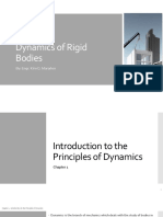 Introduction To The Principles of Dynamics