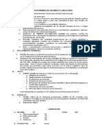 Requisitos Minimos Del Informe de Clinica Penal