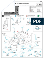 UH-1C Huey Exterior: 1/35 Scale Detail Set For Academy/Italeri Kit - Sada Detailù Pro Model 1/35 Academy/Italeri