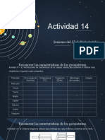 Características del Sistema Solar y capas de la Tierra