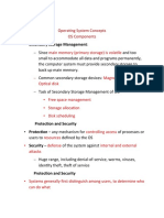 Operating System Concepts OS Components: Security