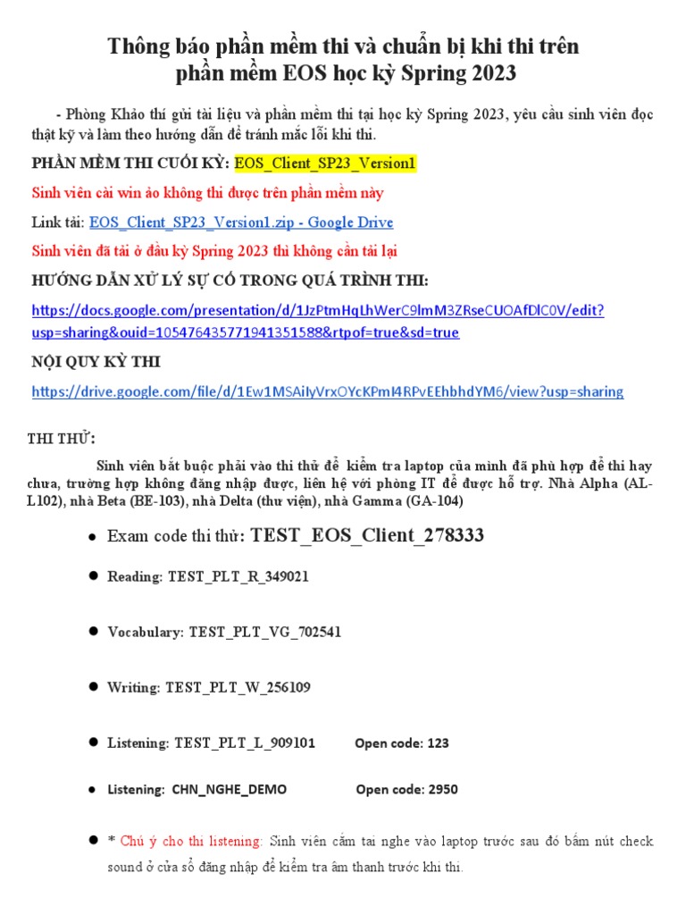 Phan mem thi va tai lieu huong dan thi eos pdf
