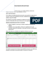 Manual Operativo Microsoft Project