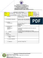 (Week 3 Day 5) Lesson Plan TLE 6 Q1 W1 MELC 1