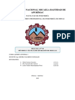 Separación de mezclas en laboratorio