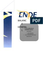 Balance General Ende Oruro