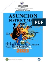Cover Page District Meet 2023