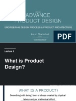 Engineering Design Process & Product Architecture