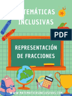 Cuaderno Representacion de Fracciones