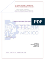 Cuestionario U1 Lenguajes y Automatas II Abril Mejia