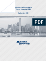 Banconal Resumen Financiero Q3 2021 ESPANOL