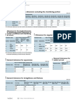 JIS B 0405 General Tolerances