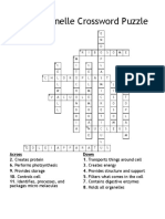 Cell Organelle Crossword Puzzle Answer Key 40238 6162ed83