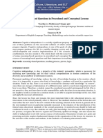 Reasoning-Based Questions in Procedural and Conceptual Lessons