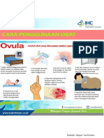 Brosur Cara Penggunaan Obat Ovula