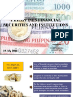 Philippines Financial Securities and Institutions - Jerralyn C Alva - 07.15.2014