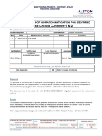 LAA 421 C0U 1400033 A - Methodology For Vibration Mitigation in Corridor 1&2