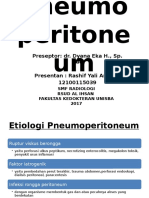 Pneumoperitoneum Rashif