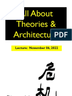 Lect. F7. All About Theories and Architecture