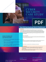 Cyber Security Case Study Explains Risk Reduction Steps