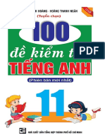 100 Đề Kiểm Tra Tiếng Anh Lớp 11-Nguyen Thanh Hoàng