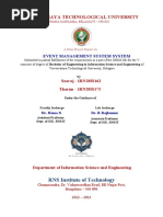 College Event Management System Report | PDF