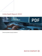 Bain Report India Saas Report 2022