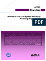 AIAA - S - 102 - 2 - 2 - 2009 Performance-Based System Reliability Modeling Requirements