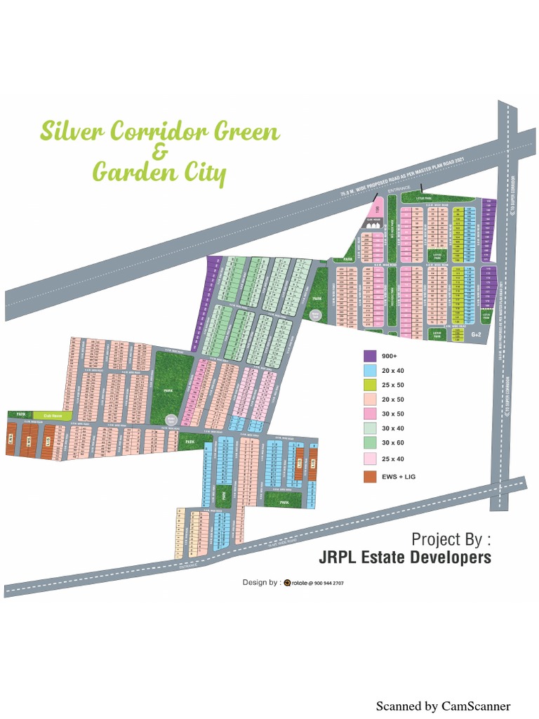 Garden City Map PDF