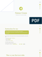 Nature Green PowerPoint