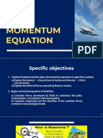 Topic 6 Momentum Equation