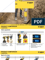 Product Comparison Tamper BT & BVT