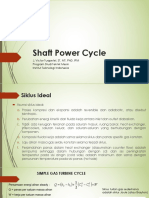 Shaft Power Cycle