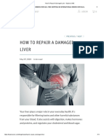 How To Repair A Damaged Liver - Balance ONE