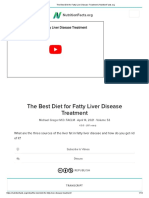 The Best Diet for Fatty Liver Disease Treatment