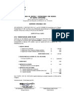 Certificado de Rentas Y Retenciones Por Rentas de Quinta Categoria