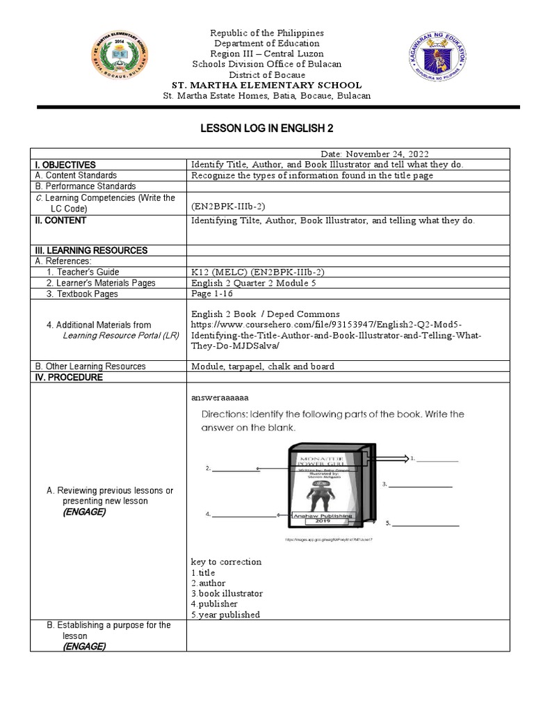 COT ENGLISH Clear PDF Learning Education Theory