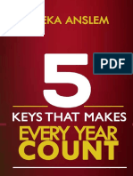 5 Keys That Makes Every Year Count Emeka Anslem