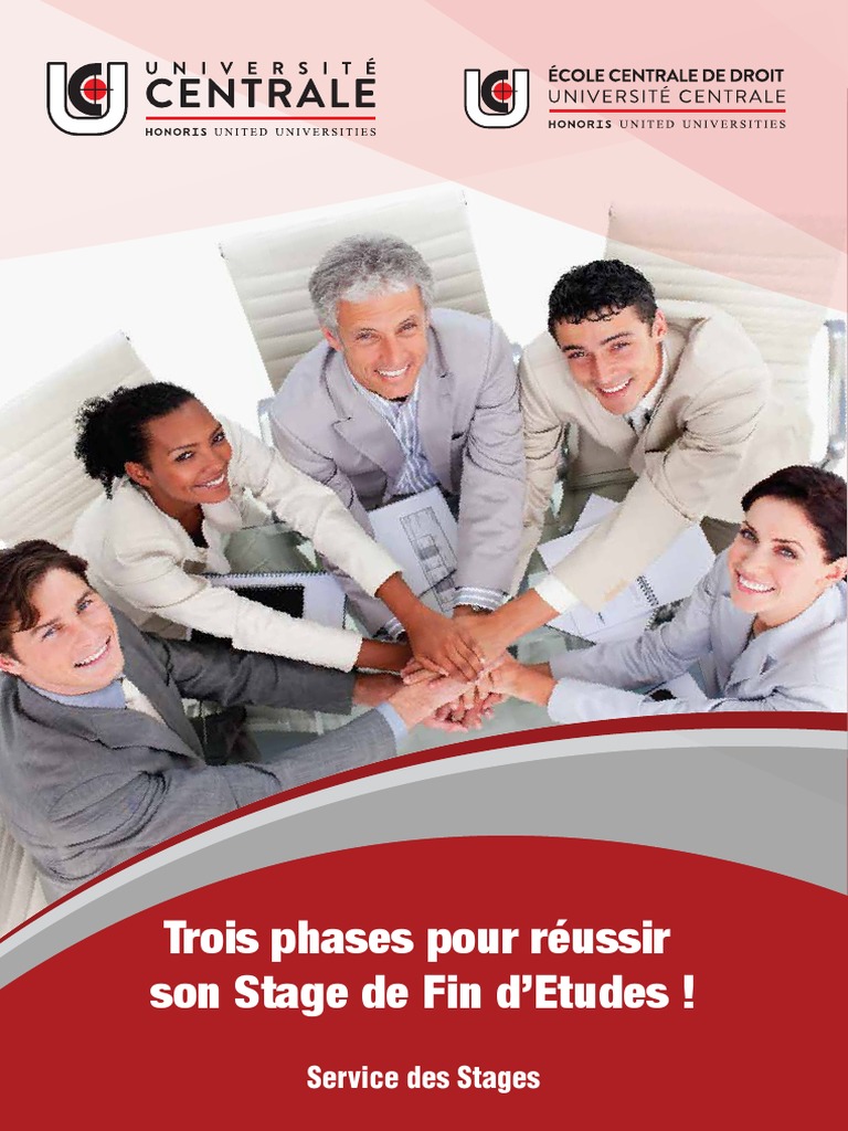 Guide pour réussir votre stage de fin d'études | PDF | Pédagogie | Business