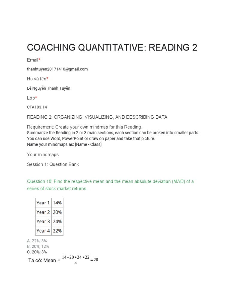 Cumulative Mean Method Explained | PDF | Mean | Data