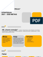 AB Kauno Energija" Strategija 2021-2026